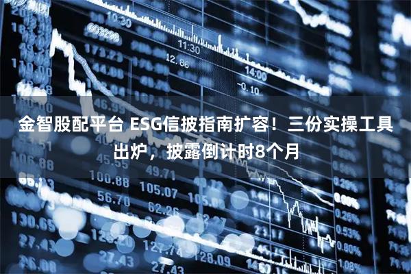 金智股配平台 ESG信披指南扩容！三份实操工具出炉，披露倒计时8个月