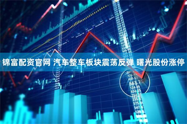 锦富配资官网 汽车整车板块震荡反弹 曙光股份涨停